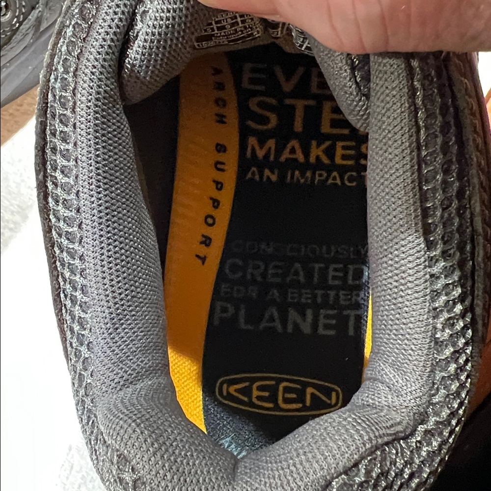 Keen Charcoal and Teal Outdoor Shoes - Picture 3 of 6